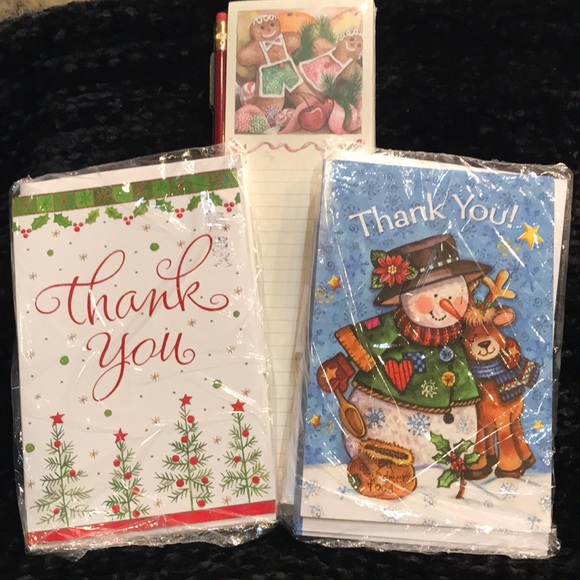 Other - Holiday thank you cards and Christmas notepad.